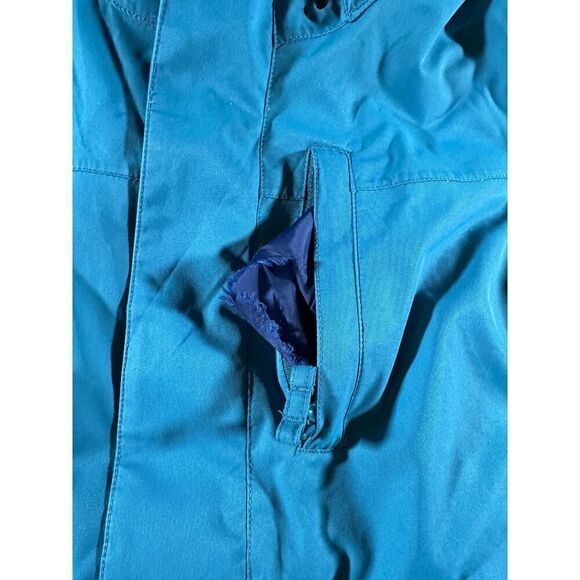 Burton Girls Dryride Aubrey Park Blue Winter Snowboarding Jacket Size Large - Picture 3 of 12